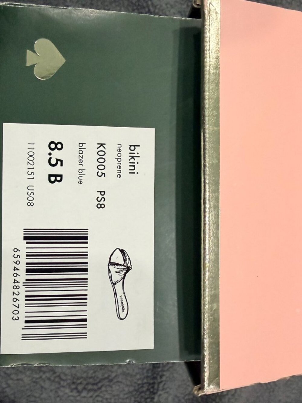 Kate Spade Bikini Sandals, Blue